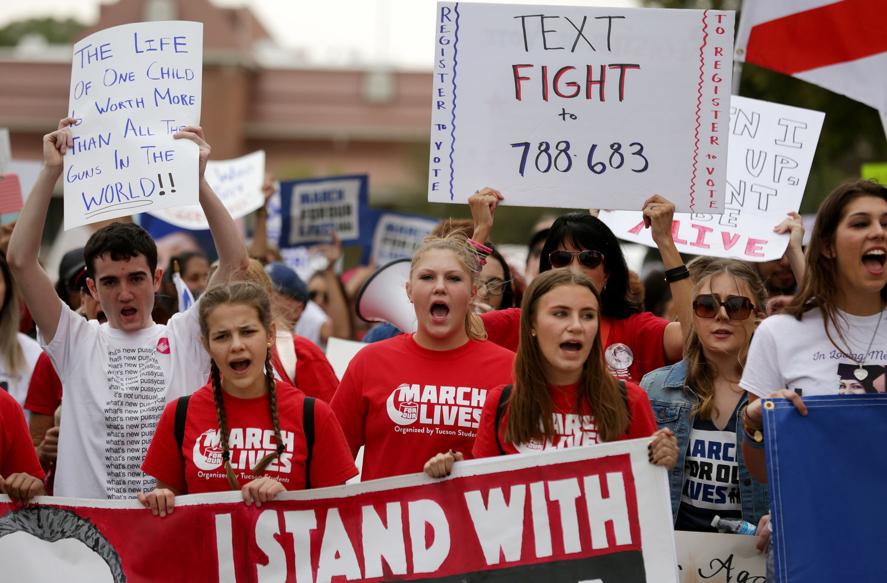 March for Our Lives protest in Tucson